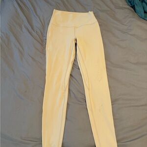 lululemon athletica Cream Leggings